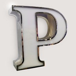 Show details for Channel Letters  Stainless steel side with front and back light  ZH0113BY Picture of Channel Letters  Stainless steel side with front and back light  ZH0113BY