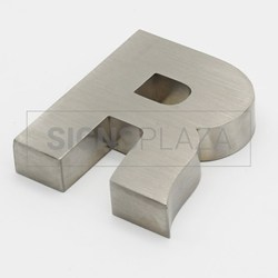 Zeige Details für Channel Letter Satin steel blind letter 2002B Bild von Channel Letter Satin steel blind letter 2002B