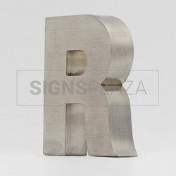 Zeige Details für Channel Letter Satin steel blind letter 2002B Bild von Channel Letter Satin steel blind letter 2002B