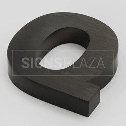 Zeige Details für Channel Letters Satin black steel blind letter 2003B Bild von Channel Letters Satin black steel blind letter 2003B