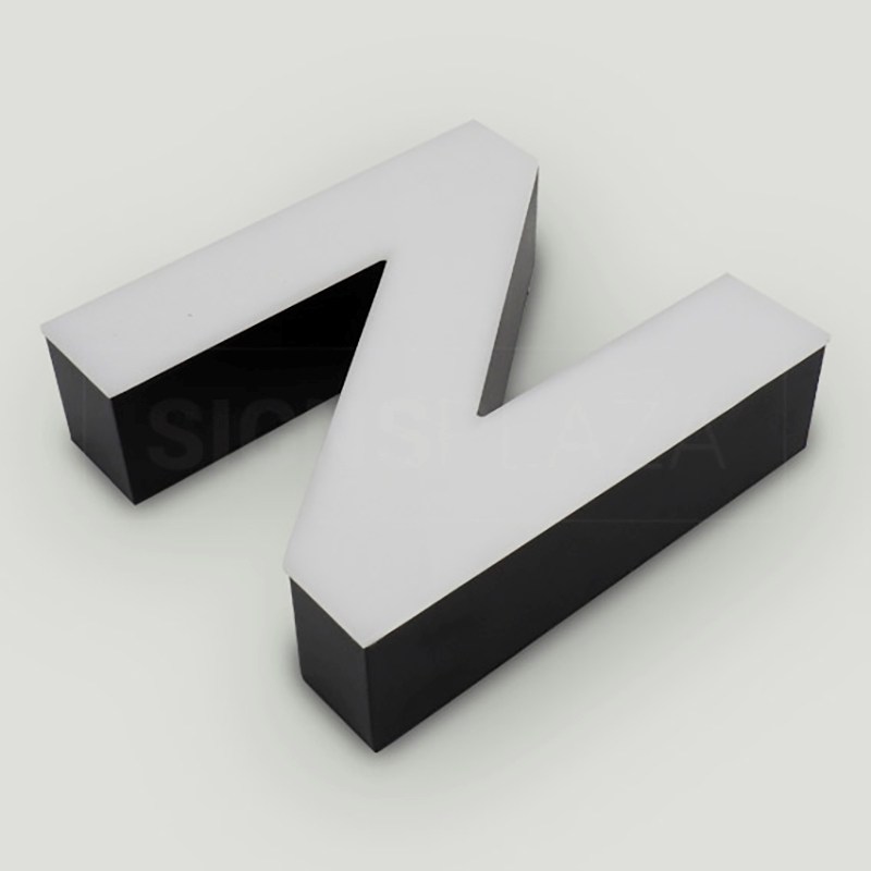 Imagem de Channel Letters Side steel and front in methacrylate Z0012YB-3