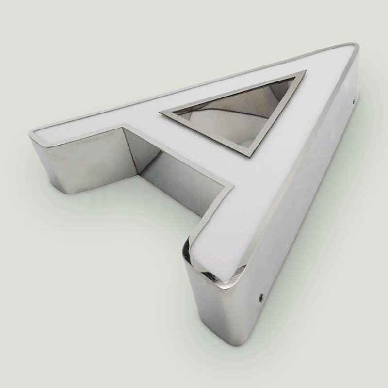 Picture of Channel Letters -Stainless steel with methacrylate 0014